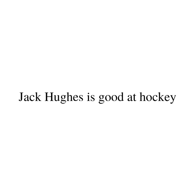 Jack Hughes is good at hockey Jack Hughes Phone Case TeePublic