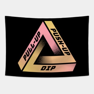 PULLUP-PUSHUP-DIP Tapestry