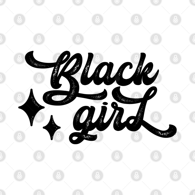 Discover black girl magic power - Black Girls - T-Shirt