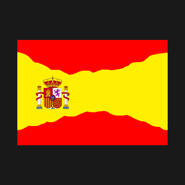 Curving Spanish flag by Student-Made