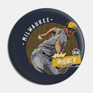 Hoby Milner Milwaukee Dots Pin