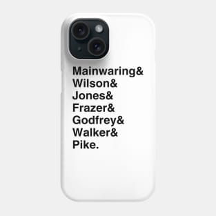 Dad's Army Mainwaring Pike Jones Frazer Godfrey Phone Case