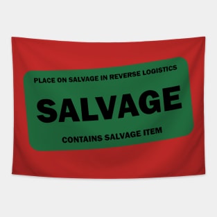 Salvage Team Member Tapestry