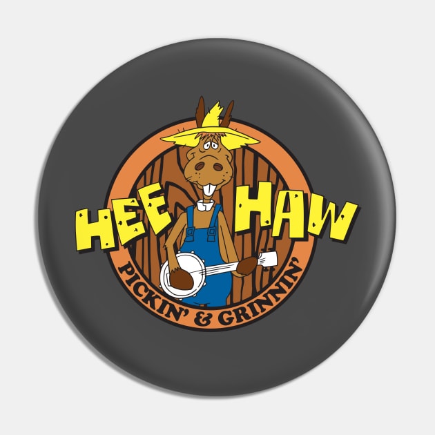 Hee Haw Pickin' & Grinnin' Pin by Chewbaccadoll