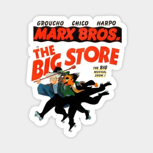 The Big Store Movie Poster Magnet