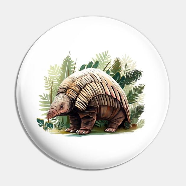 Armadillo Pin by zooleisurelife