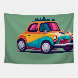 Colorful Car Tapestry