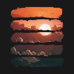 Morning Sunrise - Clouds and Sun T-Shirt