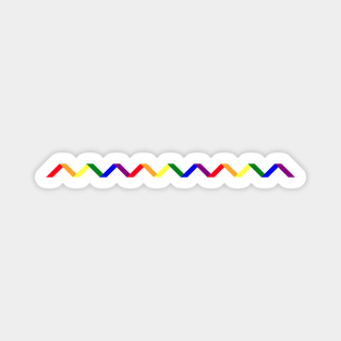 Rainbow line Magnet