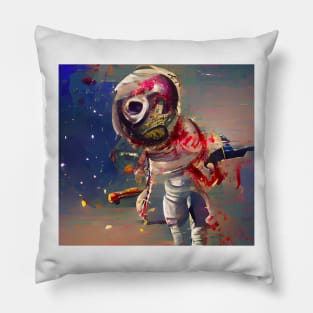 Zombie Astronaut Pillow