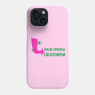 Palm Springs California Retro Vintage Phone Case