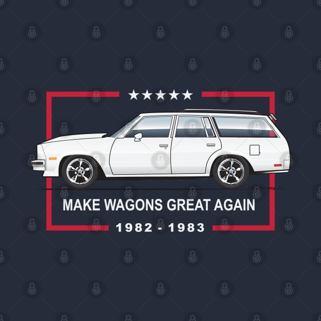 make wagons great again by ArtOnWheels