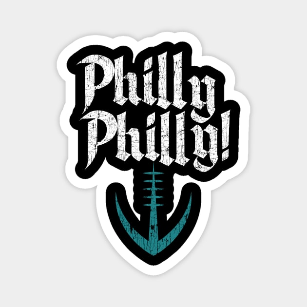 Philly Philly Shirt | Philly Dilly T-Shirt | Funny Philadelphia Eagles Gift Magnet by bashkisupply