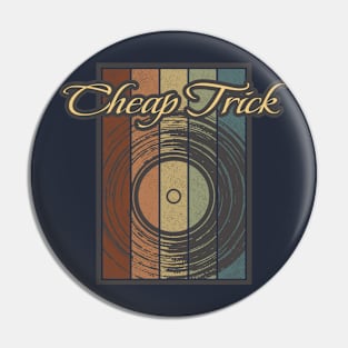 Cheap Trick Vynil Silhouette Pin