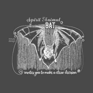 Spirit animal Bat white T-Shirt