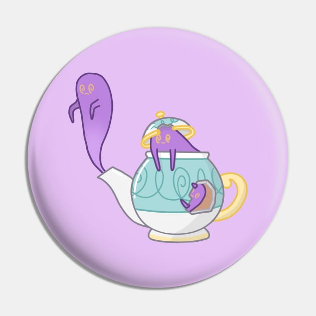 Teapot party Pin by ballooonfish