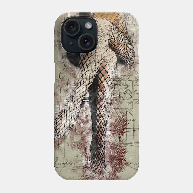 Beautiful erotic art design. Phone Case by shirtsandmore4you