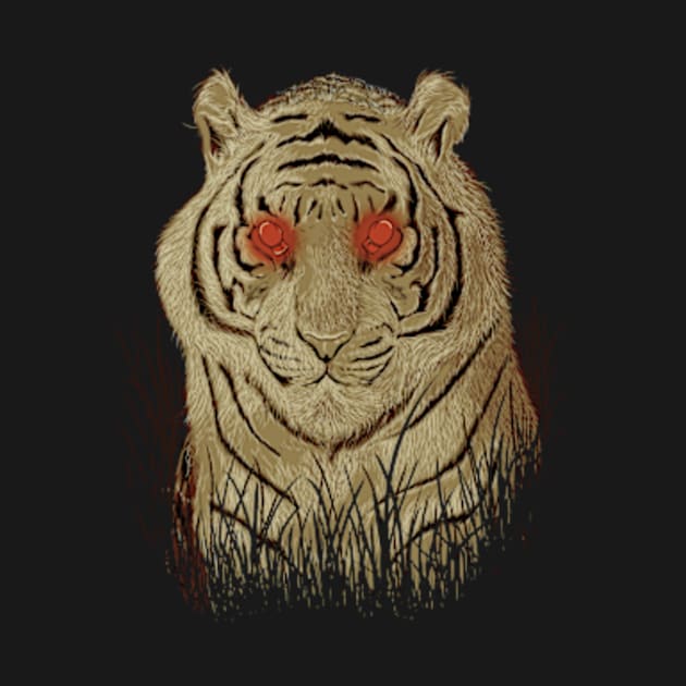 Eye of the Tiger by GODZILLARGE