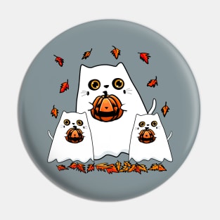 Purrfect Pumpkins Pin