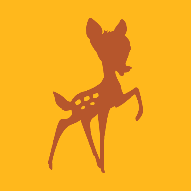 minimalist Bambi by PWCreate