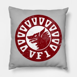 VF-1 Wolfpack (distressed) Pillow