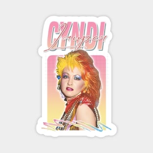 Cyndi Lauper /\/ Original 80s Vintage Style Design Magnet