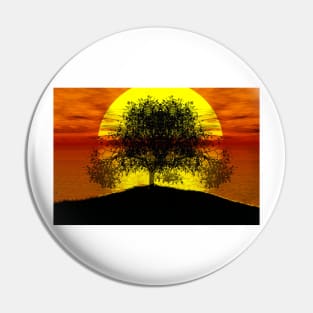 tree under the light of the sun2 Pin