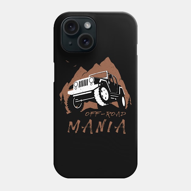 Off-Road Mania Phone Case by Malchev