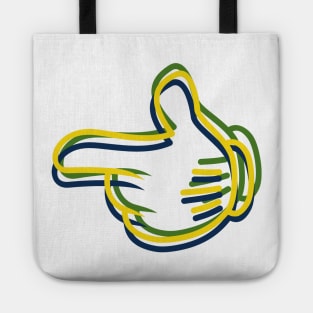 Mickey Warhol Finger Gun Tote