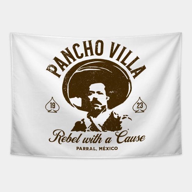 Pancho Villa: Rebel with a Cause Tapestry by Distant War