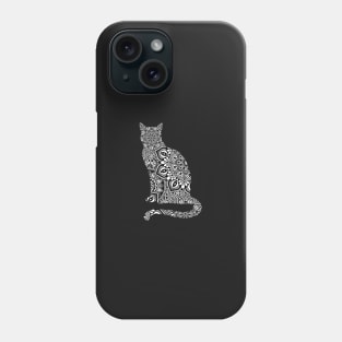 Mandala cat Phone Case