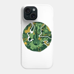 Forrest Green Circle of Music Phone Case