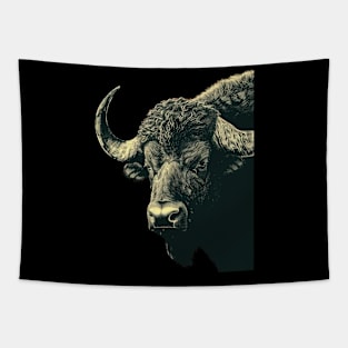 Buffalo- Human Interactions Tapestry