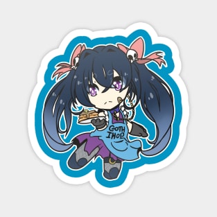 Goth IHOP Chibi Magnet