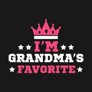 I'm Grandma's Favorite - Grandmother T-Shirt