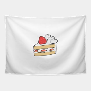 Dessert - Strawberry Cake Tapestry