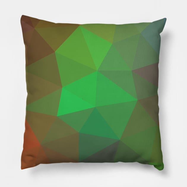 Abstract Multicolored Pattern Pillow by MultiiDesign