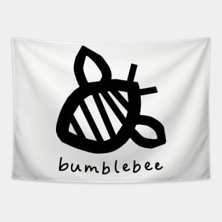 Chunky Line Bumblebee Tapestry