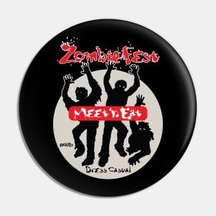 Zombie Fest -1 Pin