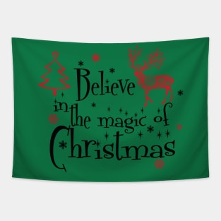 Believe In The Magic Of Christmas Tapestry