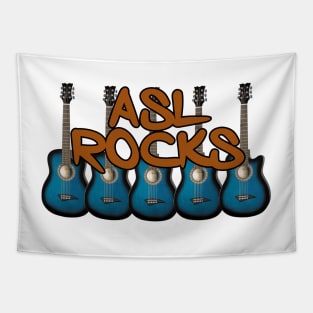 ASL Rocks Tapestry