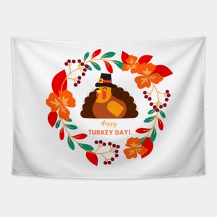 HAPPY TURKEY DAY! (U.S.A.) Tapestry