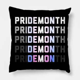 PriDEMONth trans Pillow