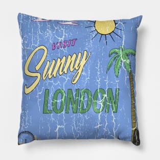 Visit Sunny London Pillow