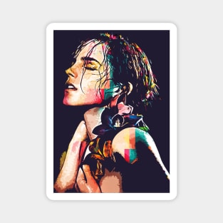 Emma Watson Pop Art Magnet