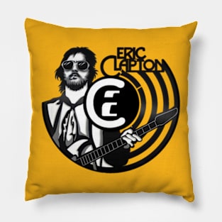 Eric Clapton t-shirt Pillow