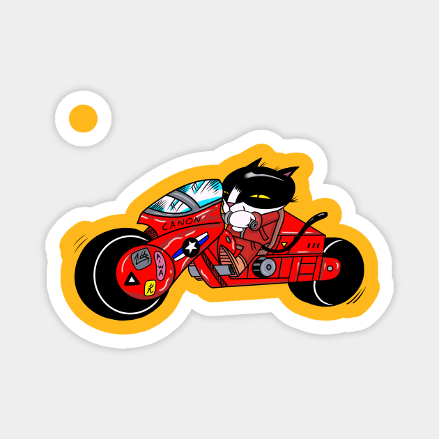 Nino Kaneda Magnet by Jim Pixel Inc