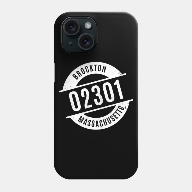 Brockton Massachusetts 02301 Zip Code Phone Case by creativecurly