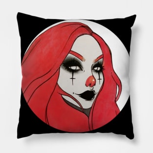 Cute clown girl Pillow