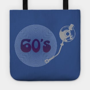 Vintage Audio LP Vinyl Record Player Tote